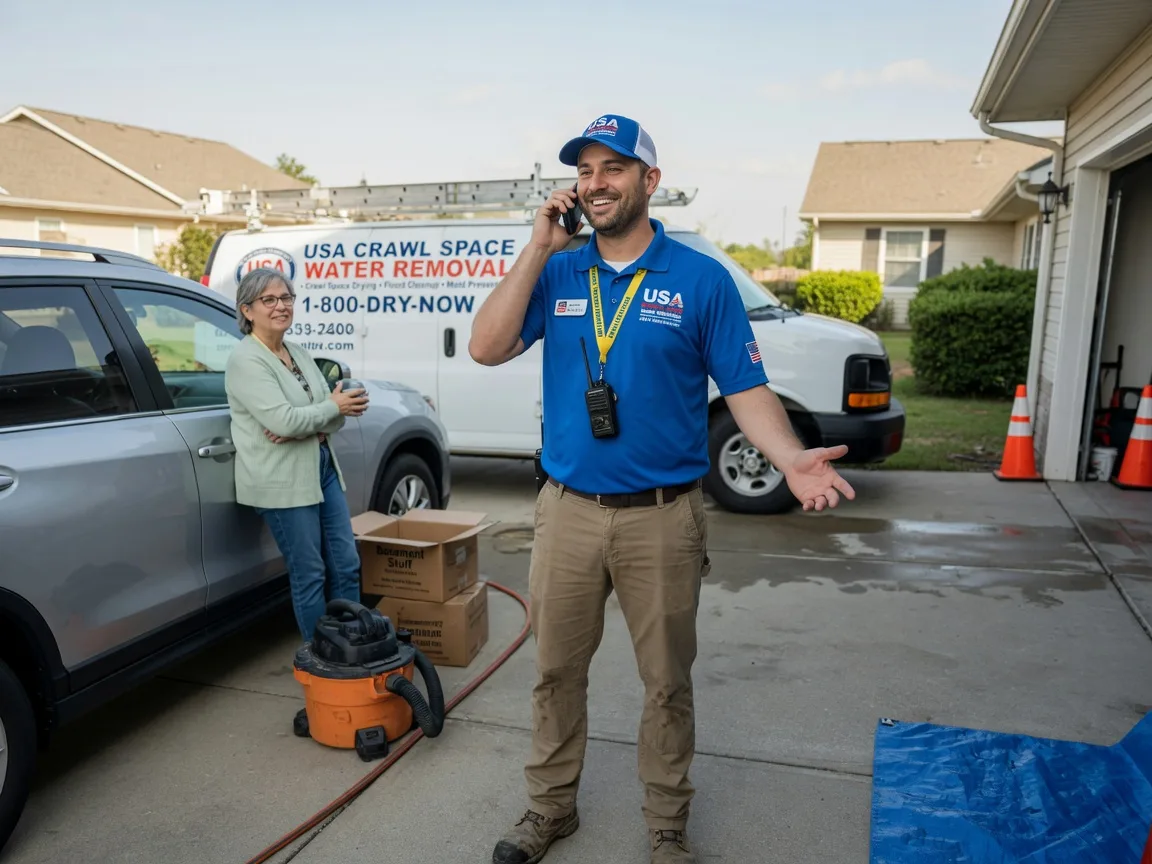 Crawl Space Water Removal Plumerville, AR FAQs